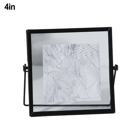 AFQH Elegant Minimalist Metal Photo Frame - Rust-Proof, Sturdy, Floating Design