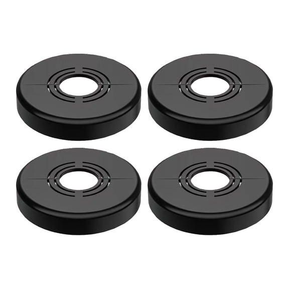AFQH Exquisite Floral Design Heating Hose Covers for Radiator Pipes Pack of 4
