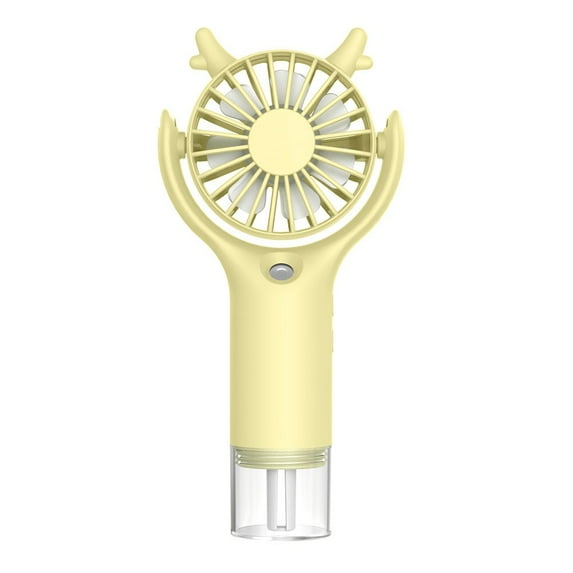 AFQH Fan with Water Spraying Portable Rechargeable Mist Fan Trave Office Home Camping