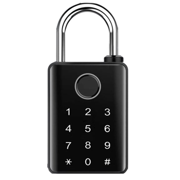 AFQH Fingerprint Padlock with Number Code for Tuya Bluetooth-Compatible Waterproof