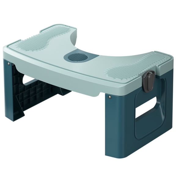 AFQH Foldable Portable Toilet Potty Stool Non-slip Toilet Seat for Adults Bathroom