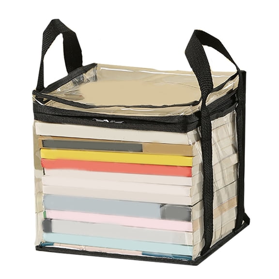 AFQH Foldable book box student dormitory classroom book storage box waterproof bag