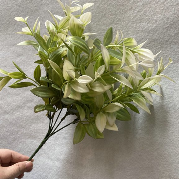 AFQH For Home Artificial Herb Leaves Easy Maintenance Creative Arrangements