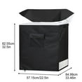 thumbnail image 1 of AFQH Heavy Duty 210D Refrigerator Covers for Outside 3.5 Cubic Chest Refrigerator, 1 of 6