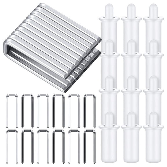 AFQH High-Quality Venetian Blinds Repair Kit: 20 Latches & 20 Nails for Easy Fixes!