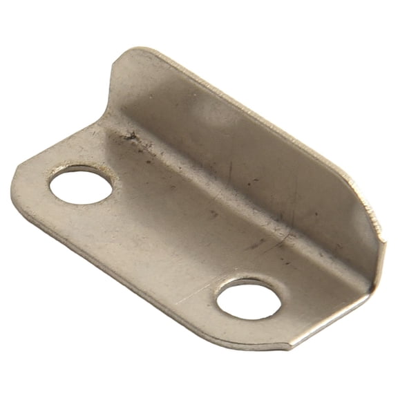 AFQH Keep Your Drawers Secure Metal Drawer Lock Strike Plate Easy to Install Pack of 10 Ideal for Home Office Silver Tone