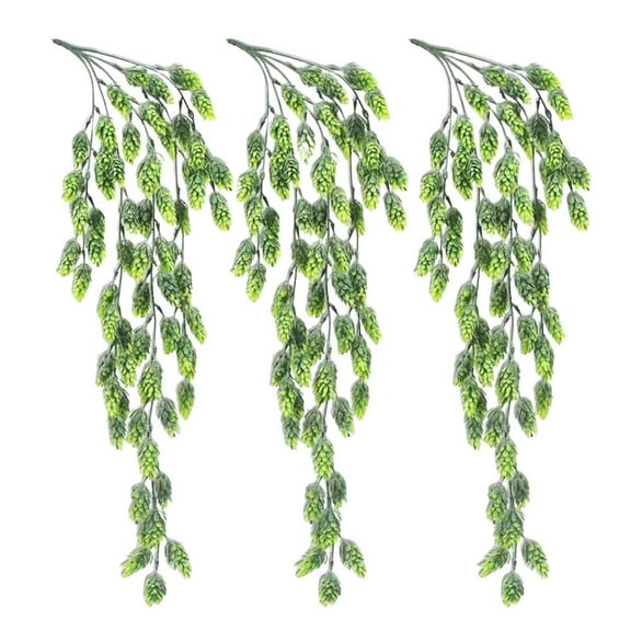 AFQH Lifelike Hanging Pineapple Plant: 80cm Vines for Home & Garden Decor!