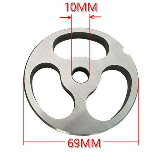 AFQH Meat Grinder Plate High Qaulity Kitchen Stainless Steel Meat Grinder Plate Accessory 69mm 12-type Commercial Meat Grinders