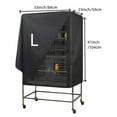 thumbnail image 1 of AFQH Parrot Cage Cover Waterproof Extra Large Good Night Parakeet Square Cage Cover, 1 of 8