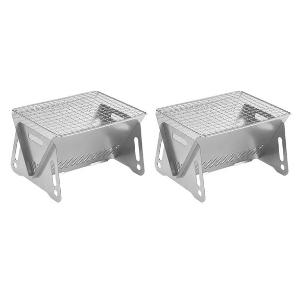 AFQH Portable Folding Charcoal Grill: Lightweight & Long-lasting for Camping