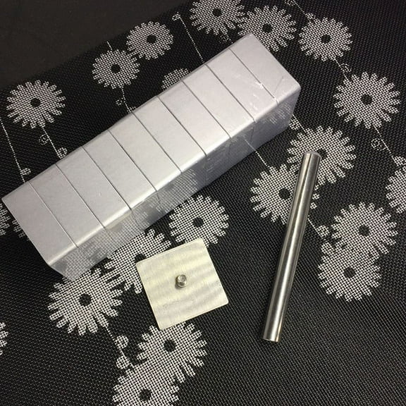 AFQH Rectangle shape aluminium pineapple cake mold stainless steel pressing stamp mooncake mould fondant cookie biscuit molds DIY Bakery Tools With Stainless Steel Press Stamp 10pcs