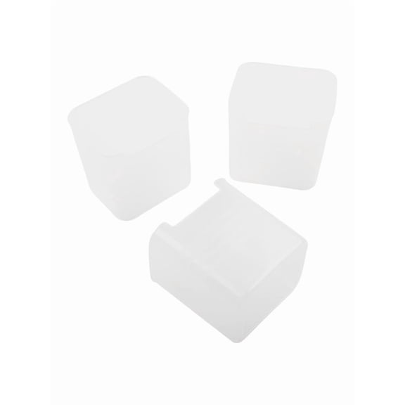 AFQH Refrigerator Side door Storage Box 10*10*8cm, Transparent for Home Use