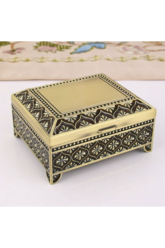 Retro Jewelry Box Jewelry Storage Box Jewelry Ring Box Wedding Gift Cosmetic Box