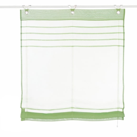 AFQH Roman Blinds Elegant Dimout Roman Blinds with Eyelets Lifting Blind for Kitchen