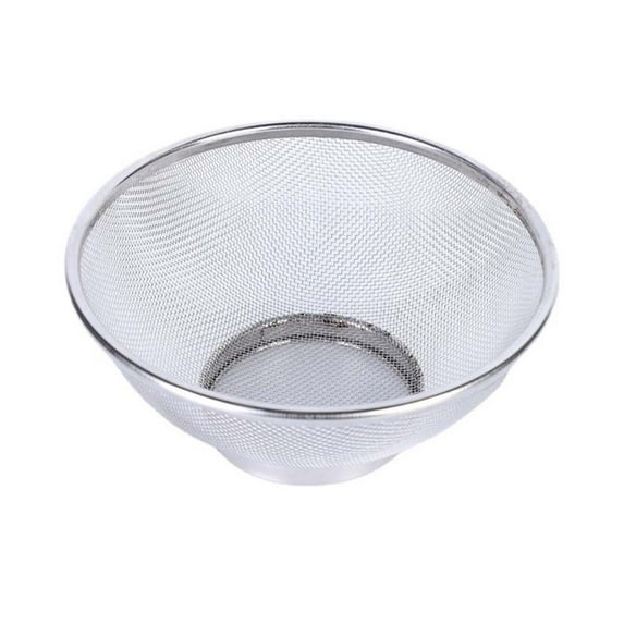 AFQH Round edged Mesh Basket Portable for Washing in Multiple Sizes for Home Kitchen