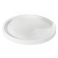 thumbnail image 1 of AFQH Silicone Round Bathroom Vanity Tray Soap Dispenser Tray Countertop Storage 27CM, 1 of 7