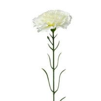 AFQH Simulation flower 8CM carnation single branch mother's day bouquet flower basket