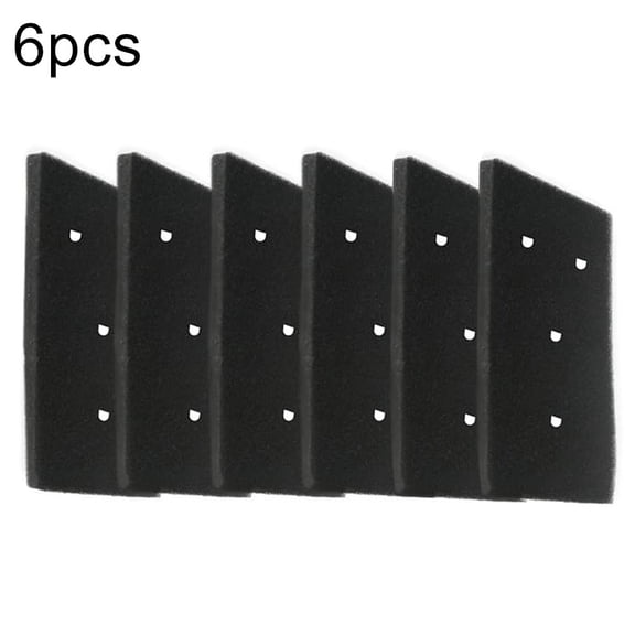 AFQH Sponge Filter Pad 4 Holes (230 x 115 x 14 mm) 6Pcs Dryer Filters Replacement