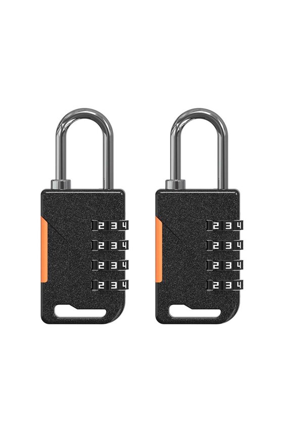 Stylish 4-Digit Password Luggage Locks - Waterproof, Rust-Proof & Secure!