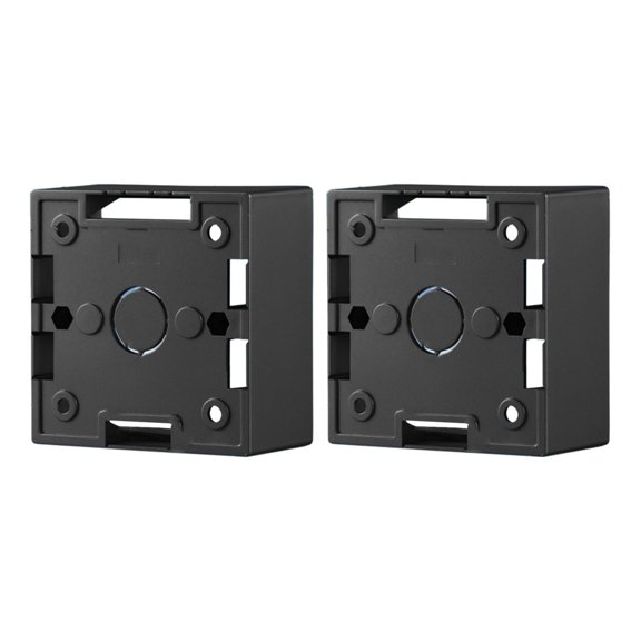 AFQH Surface-Mounted Box Single Surface Attress Box Ethernet Backbox for Faceplates