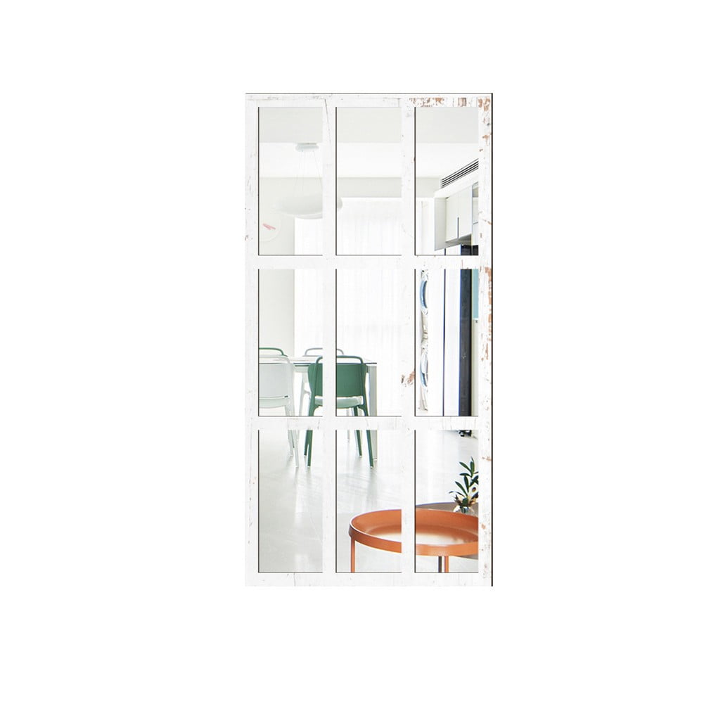 AFQH Three-dimensional imitation window wooden acrylic mirror wall ...