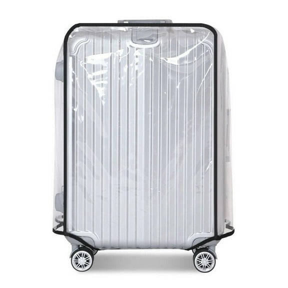 AFQH Travel Waterproof/Transparent Clear PVC Luggage Cover Suitcase Protector