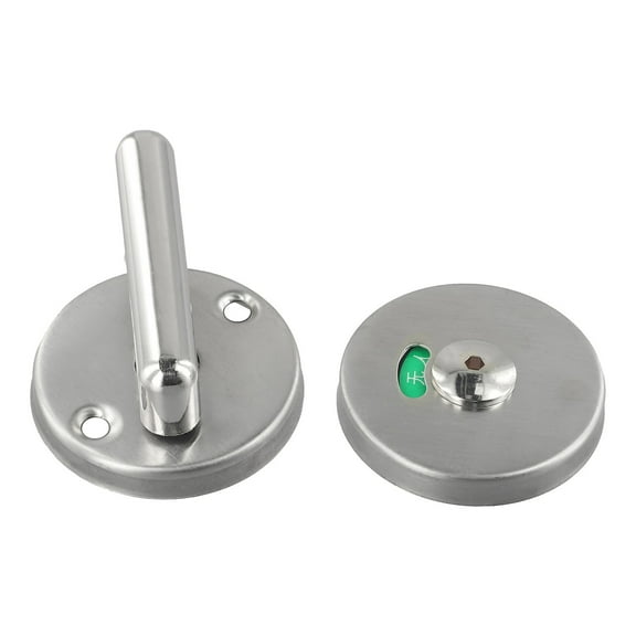 AFQH Universal Privacy WC Latch Indicator Bolt Vacant Engaged Door Lock Toilet Shower Cubicles Indicator Bolt Stainless Steel