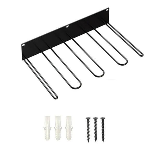 AFQH Wader Hangers Boot Rack Wall Mounted, 2 Pairs Boot Rack Organizer Tall Boots, Sturdy Metal Wire Hanging Boot Rack, Cowboy Boot Holder for Mudroom, Entryway, Garage Boot Organizer