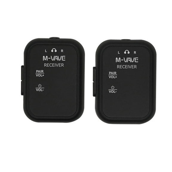 AFQH Wireless Ear Return Set Plastics 30m Range Wireless Audio Transmitter Receiver For M-VAVE WP-12 Wireless Earphone Monitor Parts