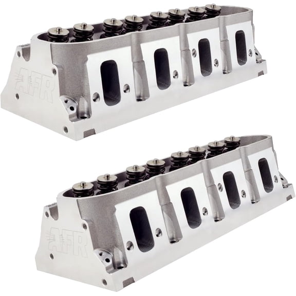 AFR 12 LS3 Rectangle-Port Mongoose 260cc Cylinder Heads | 4-Bolt LS3 Heads with 69cc Chambers | Fully CNC Ported Assembled Pair | Fits 6.0L & 6.2L Engines