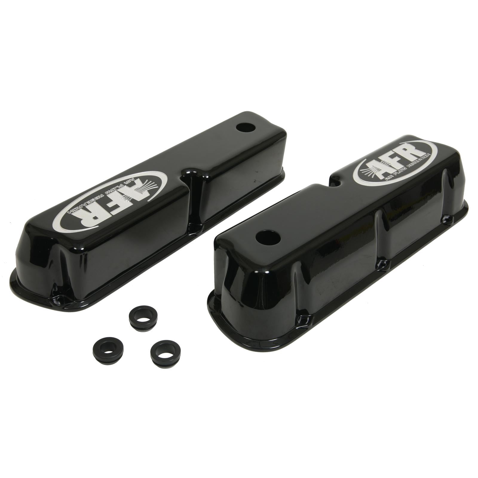 AFR 6715 Ford Small Block Aluminum Valve Covers, Tall Height - Black ...