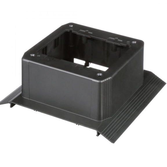AFR Power Rated Two Piece Snap Together Junction Box - Black