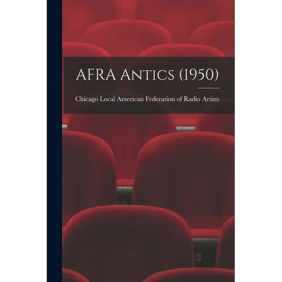 AFRA Antics (1950), (Paperback)