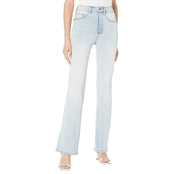 AFRM Huxley Baby Jeans Womens 25 Blue Denim Medium Wash Bootcut Leg Retro JDM537