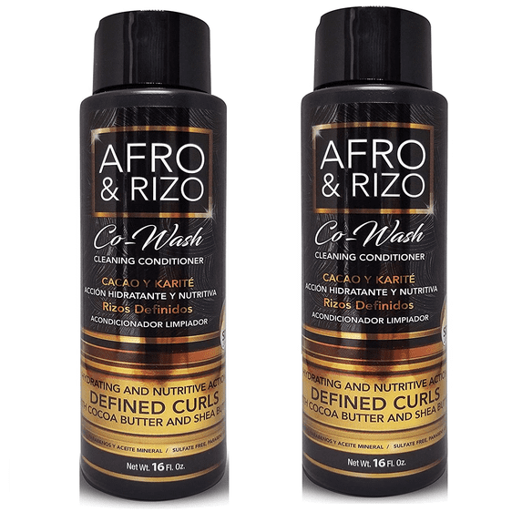 AFRO & RIZO Cacao Y Karite Hydrating and Nutritive Co-Wash, Net.Wt 16 ...