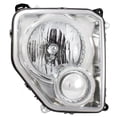 thumbnail image 1 of AFTER MARKET 2008 2009 JEEP LIBETY 08-09 RIGHT PASSENGER RH HEADLAMP ASSEMBLY, WO/ FOG LAMP, W/ CHROME BEZEL, EARLY PRODUCTION, W/ OVAL BULB SHIELD, 1 of 1