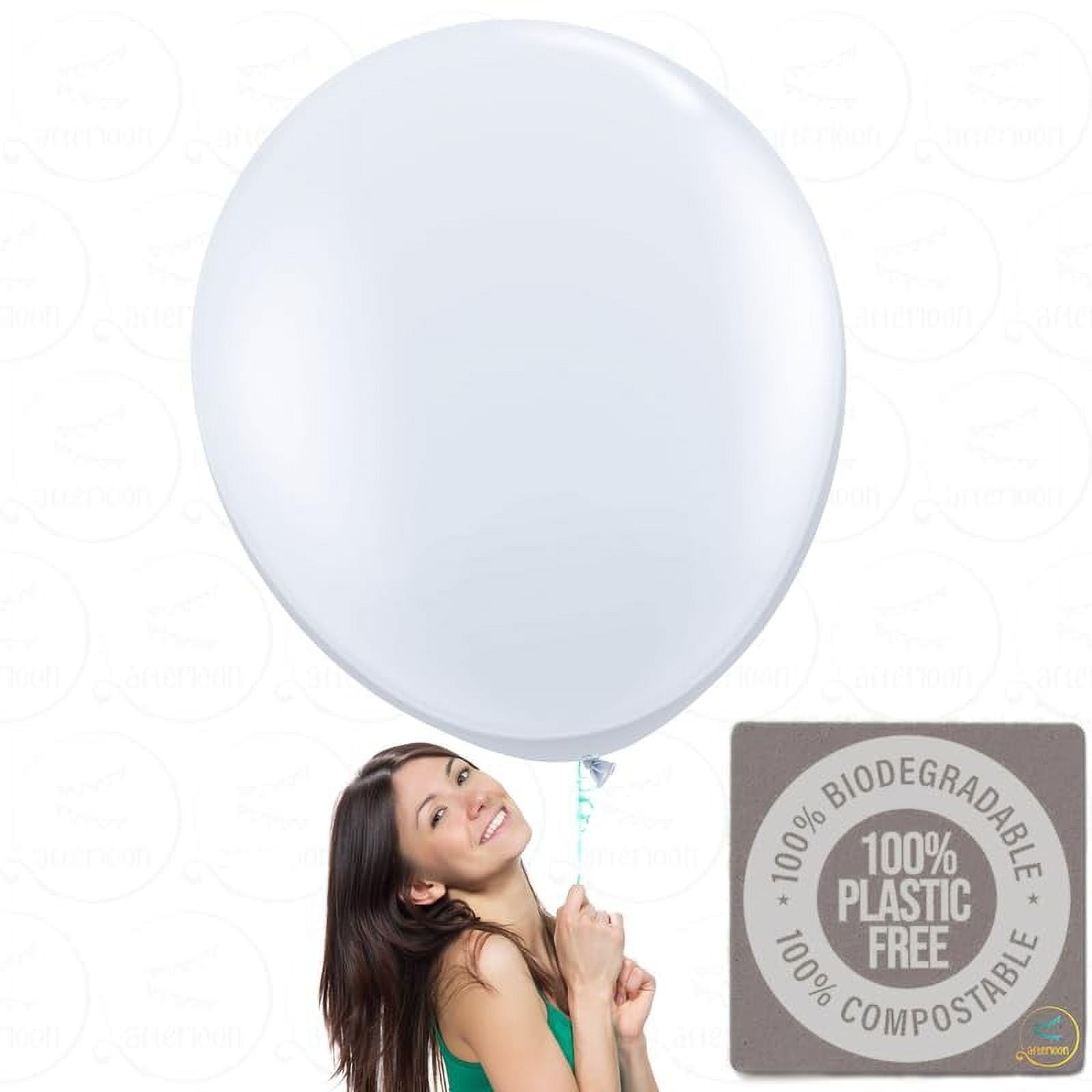AFTERLOON® Biodegradable Balloons 12 AIF4 pcs 36 Inch Pear Giant Extra ...