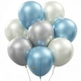AFTERLOON® Biodegradable Mini Balloons STF9 100 pcs Pearlized White ...