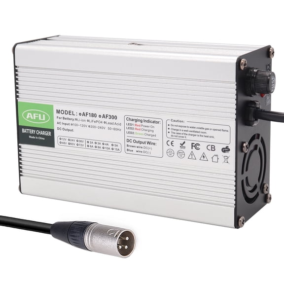 AFU Smart Lithium Battery Charger 54.6V Power Adapter