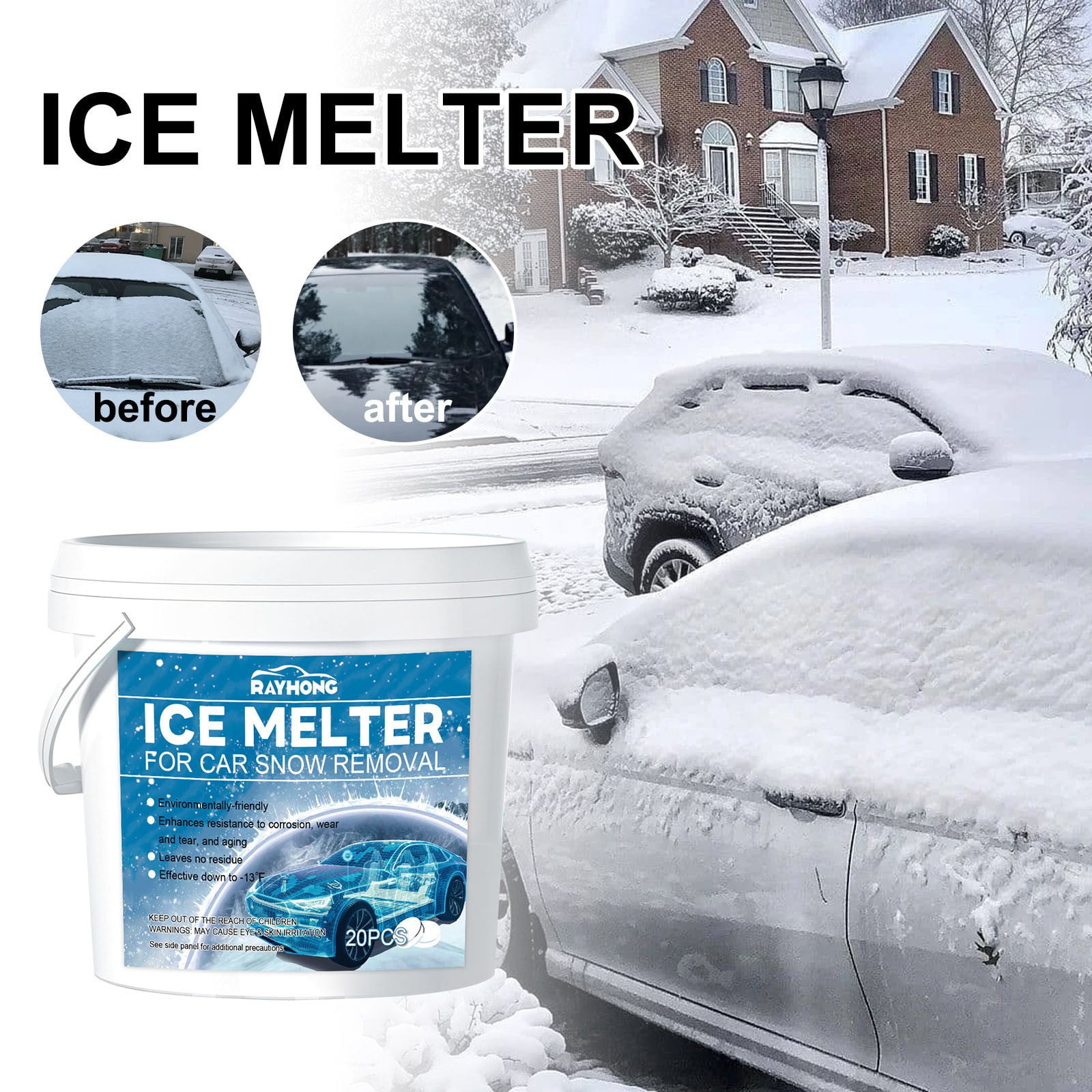 AFUADF Automotive Snow Melting Bubble Sheet Automotive Glass Deicing