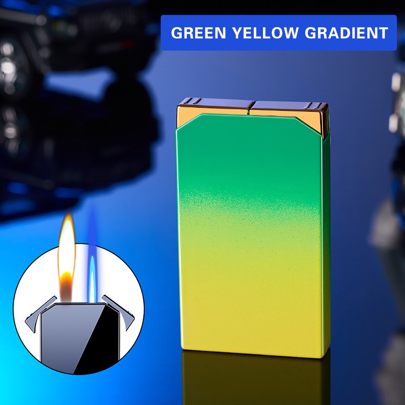 AFUADF Flame Lighter, Switchable Torch Lighter And Soft Flame Lighter 2