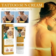AFUADF Sun Protection Cream For Tattoos To Fading And Skin From Sunburn,Whipped Sunscreen