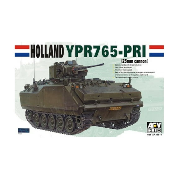 AFV Club Holland YPR765-PRI Armored Command Vehicle New