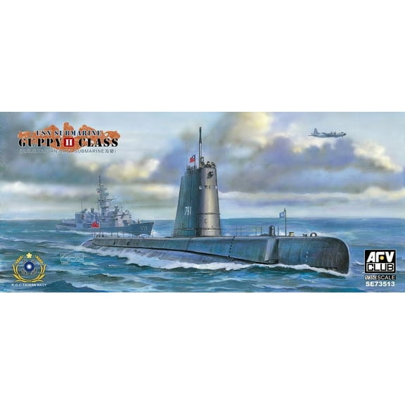 AFV Club USN Guppy II Class Submarine New
