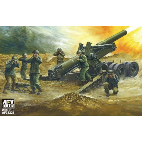 AFV Club WWII M1 8-Inch Howitzer Gun New