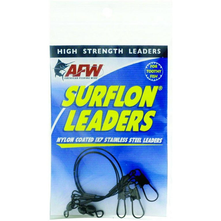 American Fishing Wire Surflon Nylon Coated 1x7 Stainless Steel