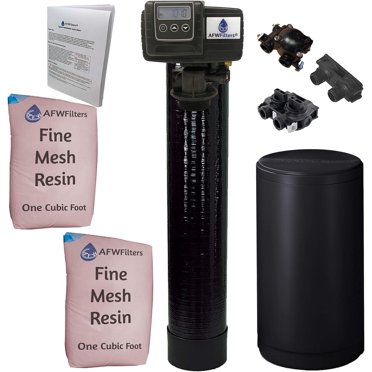 Iron & Sulfur Pro 3 Water Softener System With FLECK 5600SXT Valve - 64k KDF