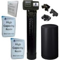 thumbnail image 1 of AFWFilters 2 cubic Foot 64k Whole Home Water Softener with High Capacity Resin, 3/4" Plastic MNPT Connection, and Black Tanks, 1 of 6
