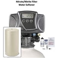 thumbnail image 1 of AFWFilters NT-948-56SXT-50-18"A AFW Built Digital Nitrate/Nitrite Filter Water Softener 1 Cu Ft 50/50 Resin Blend with Fleck 5600SXT (18" Round Brine Tank, Almond), 1 of 1