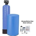 thumbnail image 1 of AFWFilters NT-948-56SXT-50-18 AFW Built Digital Nitrate/Nitrite Filter Water Softener 1 Cu Ft 50/50 Resin Blend with Fleck 5600SXT (18" Round Brine Tank, Blue), 1 of 1